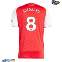 Moški Nogometni dresi Arsenal Martin Odegaard #8 Domači 2025-26 Kratek Rokav